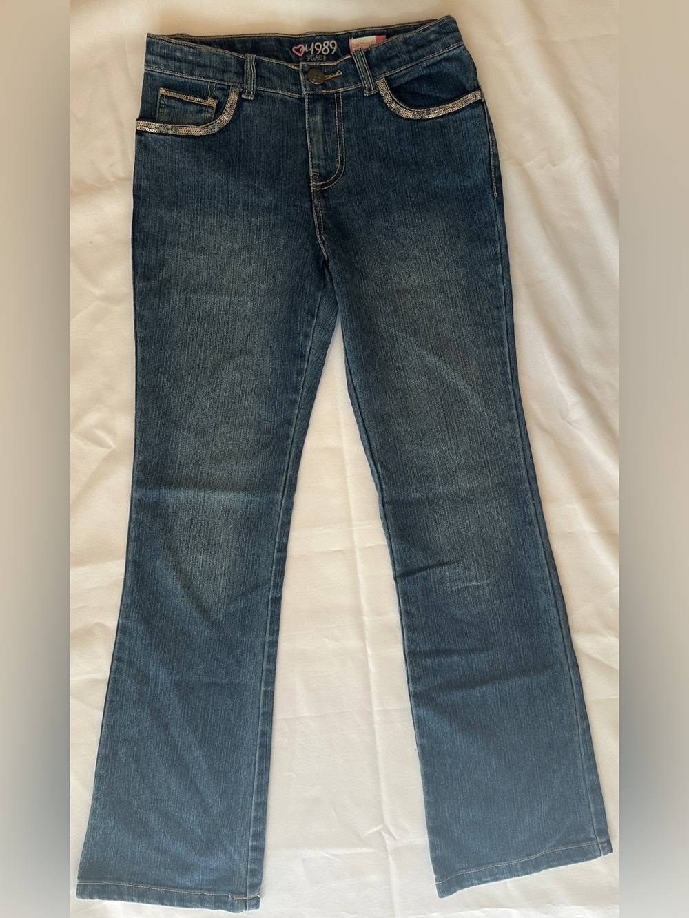 The Children’s Place Dark Blue Bootcut Jeans Sz 12
